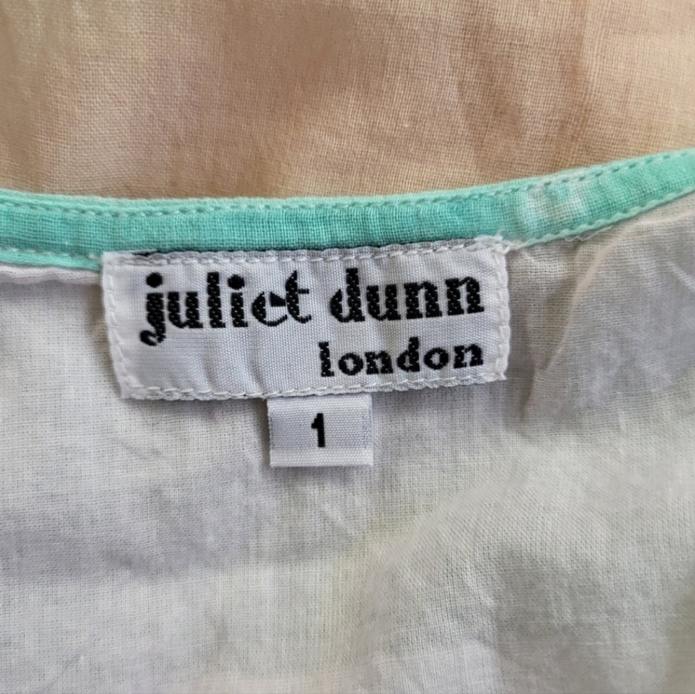 Juliet Dunn Pastel Striped Mini Dress - Picture 8 of 9